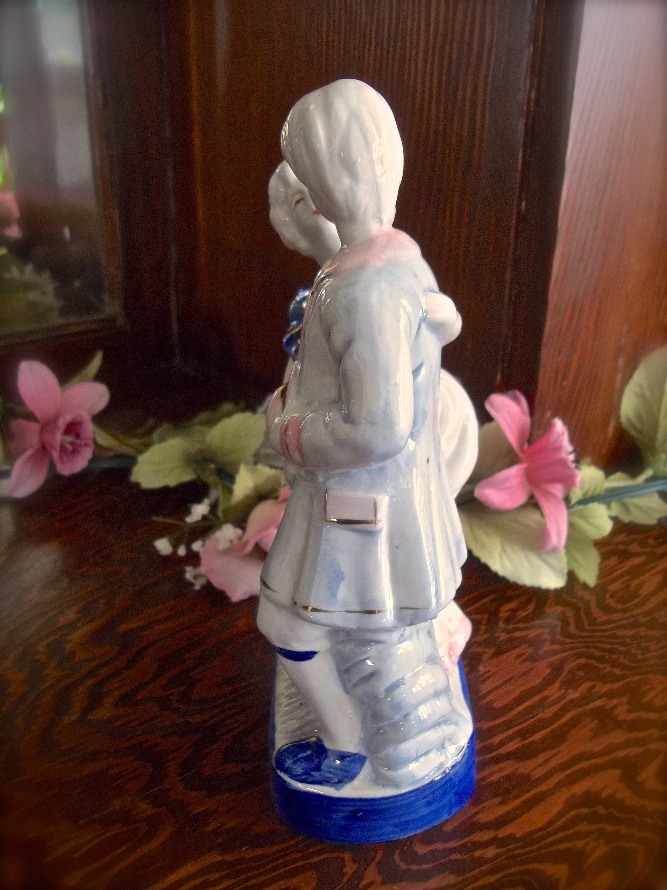 Man Woman Figurine, Man Figurine, Woman Figurine, Colonial Man & Woman ...