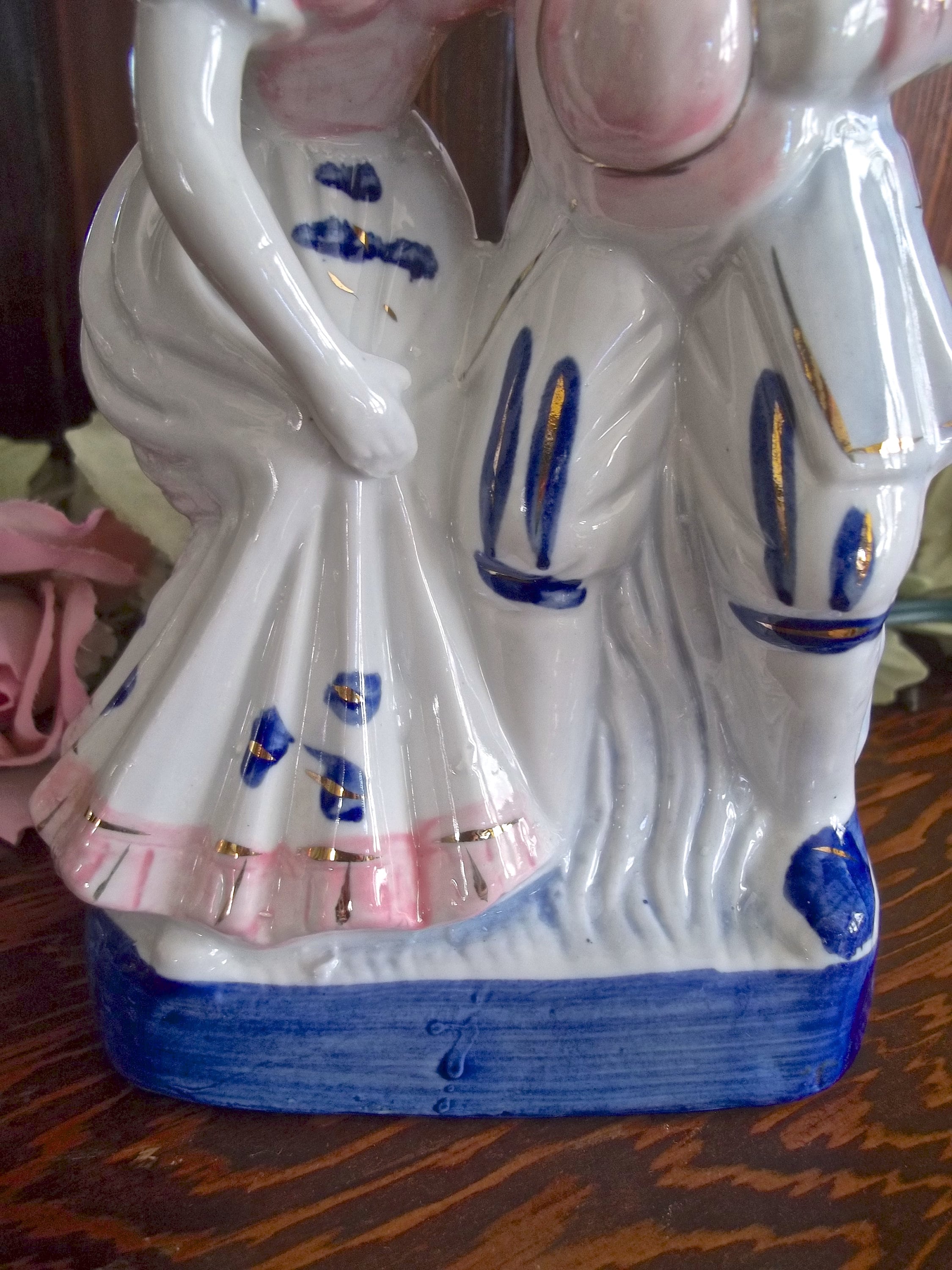 Man Woman Figurine, Man Figurine, Woman Figurine, Colonial Man & Woman ...