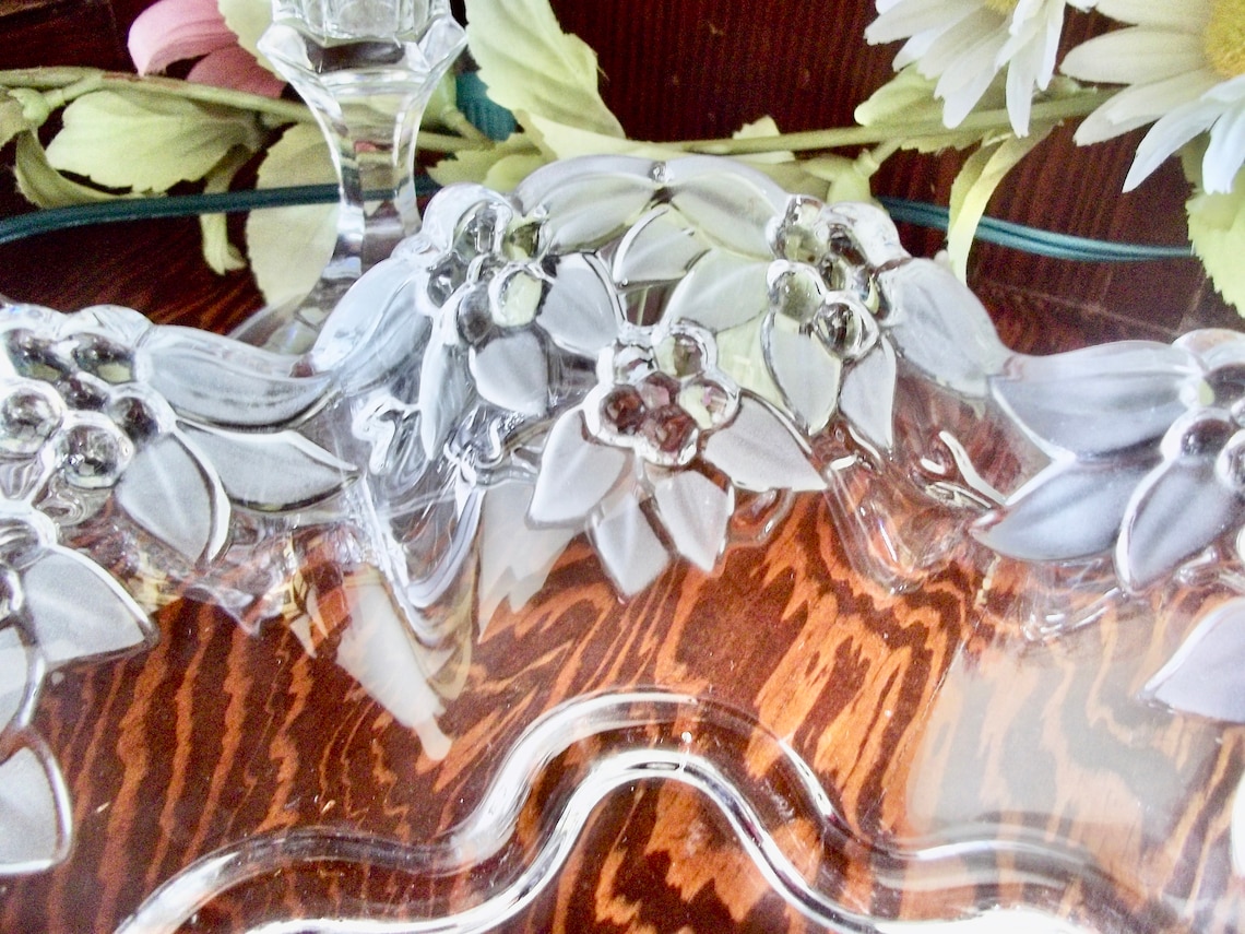 Mikasa Glass Mikasa Glass Bowl Vintage Glass Bowl Glass Etsy