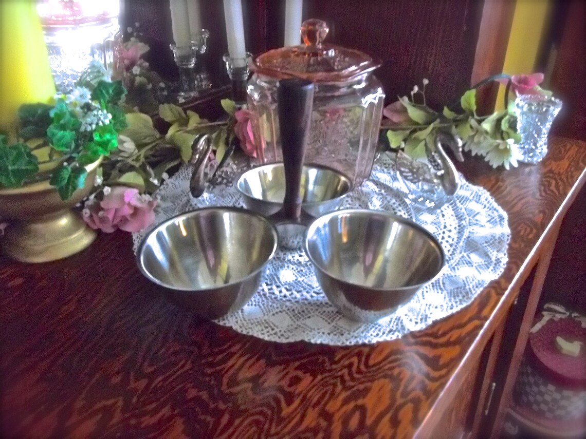 Condiment Tray Vintage Condiment Tray 1960s Serving Tray Etsy