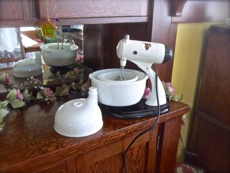 Sunbeam Mixer Vintage Mixer Vintage Beater Antique Kitchen Etsy