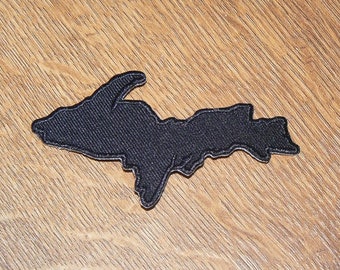 UP Iron on Patch Upper Peninsula Embroidered Patch Michigan