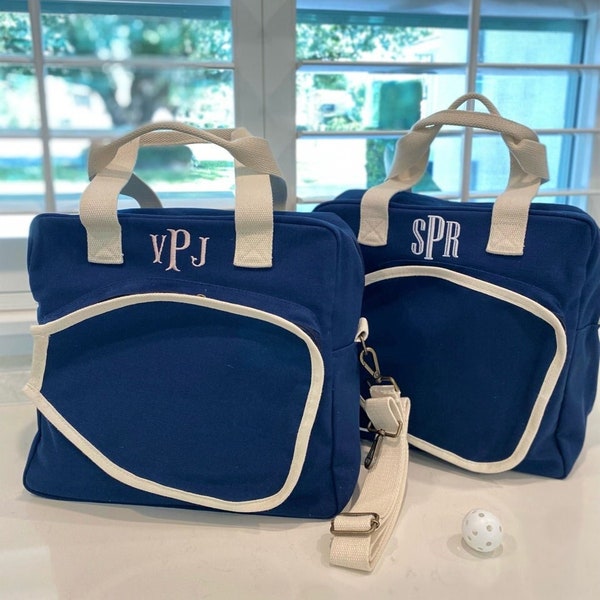 Embroidered Pickleball Bag Etsy