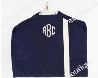 Garment Bag Monogrammed Garment Bag Personalized Garment bag Travel Bag Great for Travel Great gift for him her