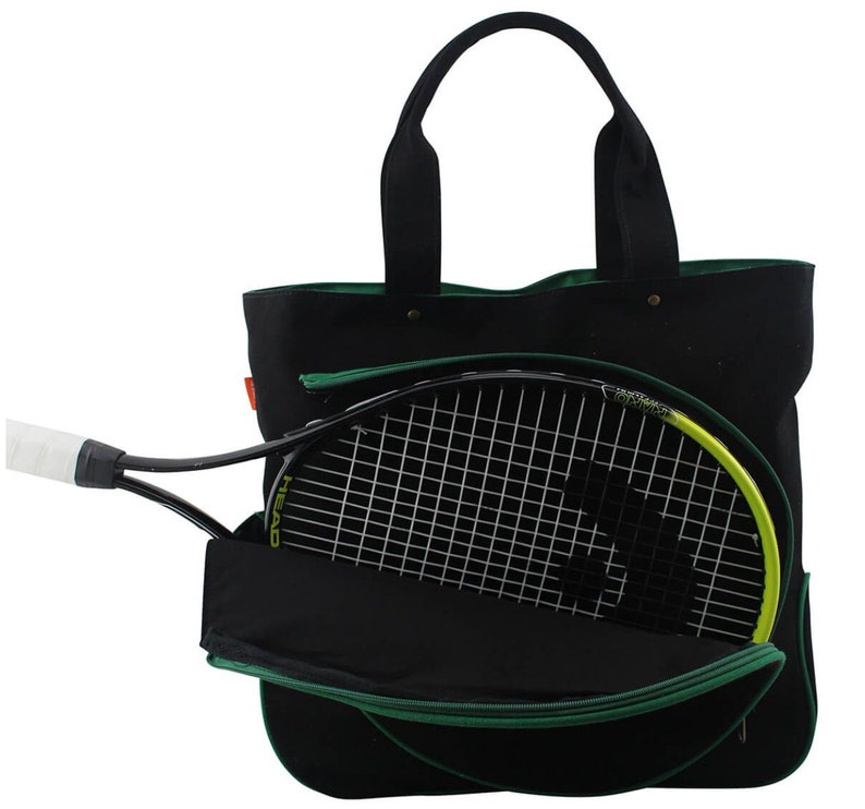 Gift Monogrammed Tennis Bag Personalized Tennis Tote Bag Top Etsy