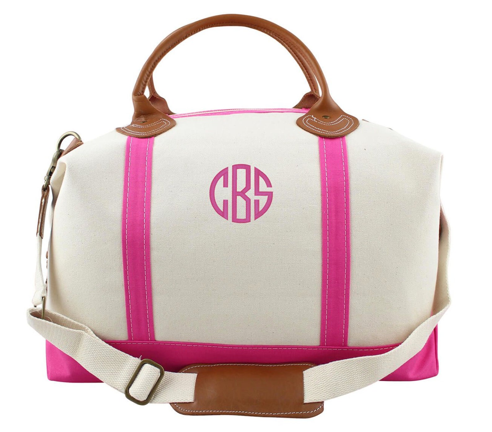 Monogrammed Weekender Bag Personalized Duffel Bag Monogrammed Etsy