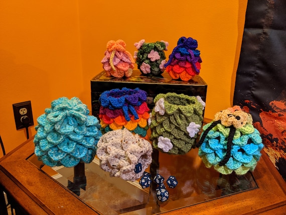 Dragon Scales/Hedge Bag Crochet Pattern