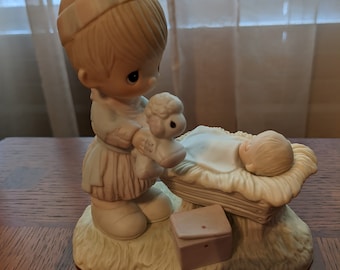 Christmas Is A Time To Share, Precious Moments, Johnathan and David, Collectible Figurine, Enesco Precious Moment, Christmas Precious Moment