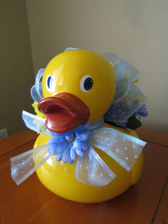 Duck Shower Decoration Baby Boy Shower Duck Centerpiece Etsy