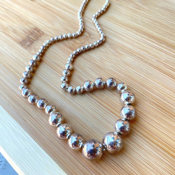 ネックレス・ペンダント 2 Ways 5mm Silver Ball Beaded Beads Long Necklace For Women il_fullxfull.4998046405_6k0v.jpg