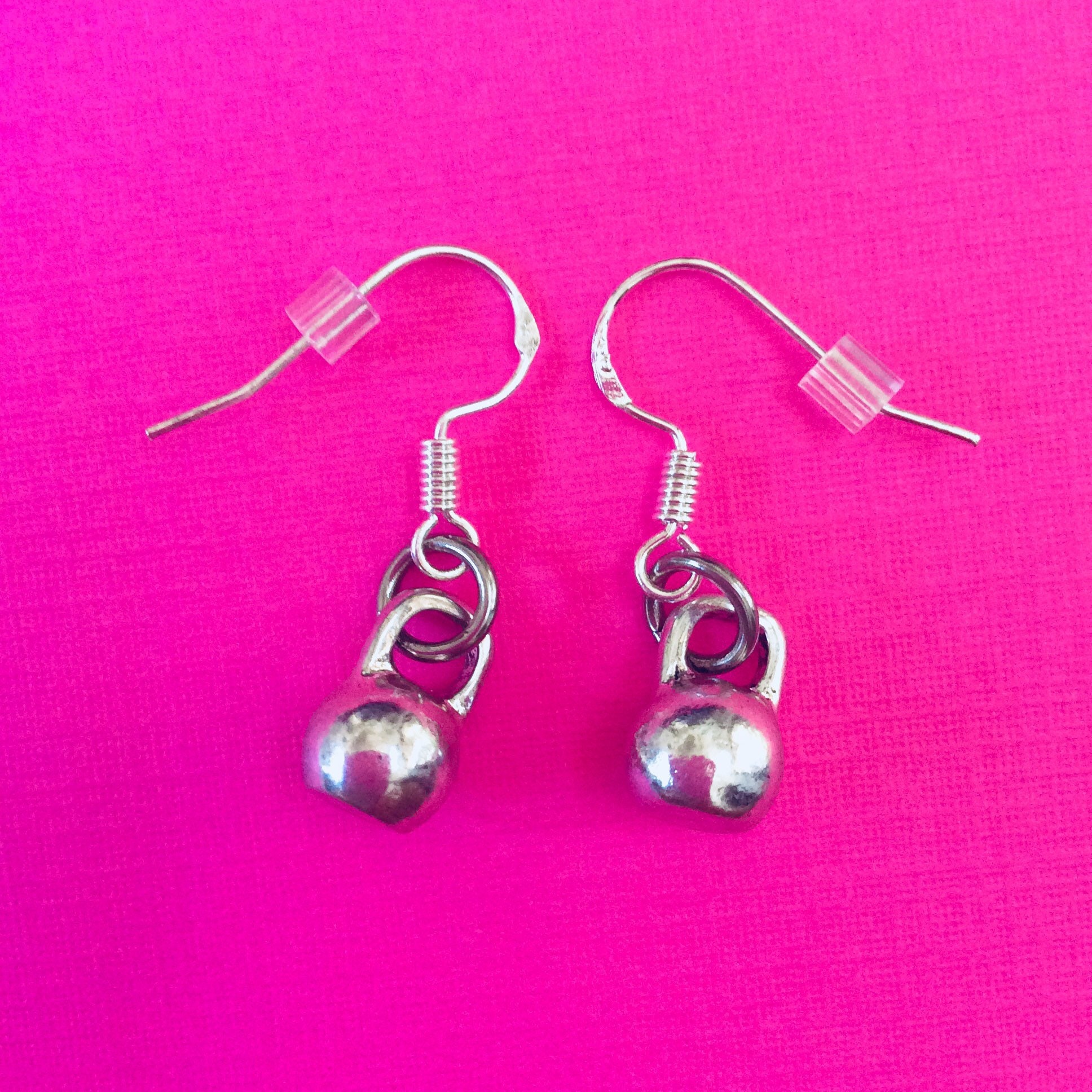 Kettlebell Earrings - Etsy