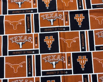 Minky Baby Blanket, Organge & White Texas Long Horns Baby