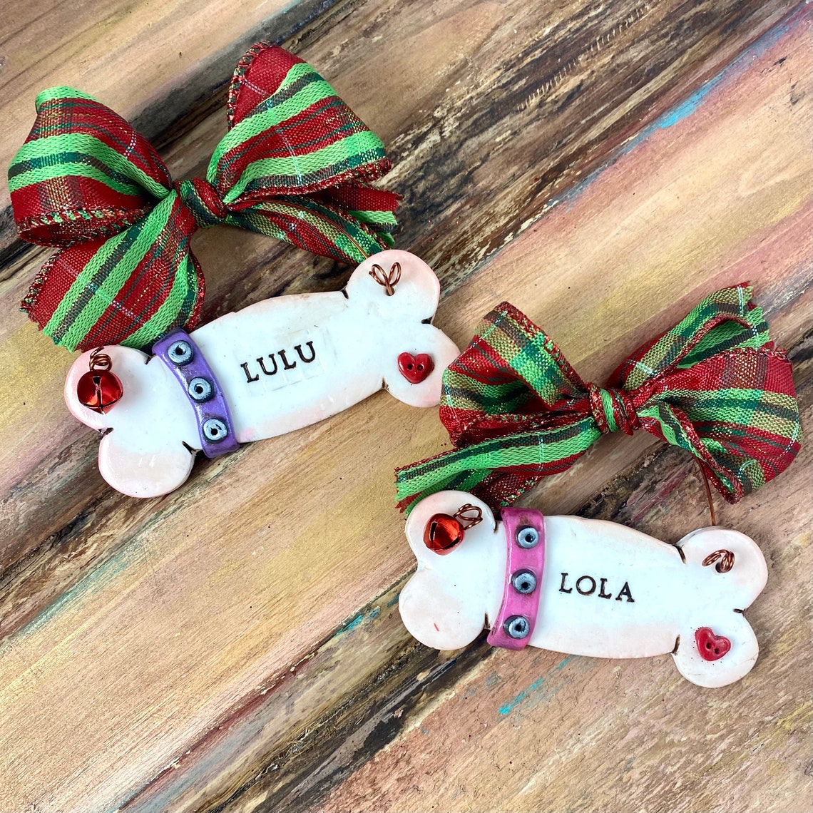 Personalized Polymer Clay Pet / Dog / Good Dog / Treat / Bone Etsy