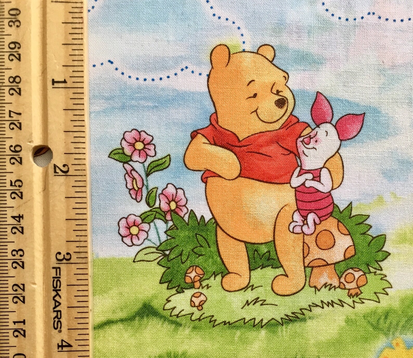 By 1/2 YARD Classic Pooh Fabric Classic Winnie the Pooh | Etsy