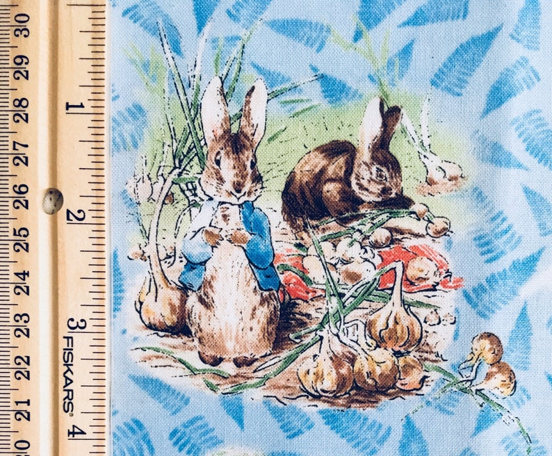 BY 1/2 YARD Frederick Warne Fabric Beatrix Potter Cameos - Etsy