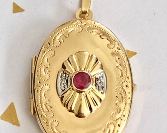 Antique 14k Locket | Etsy