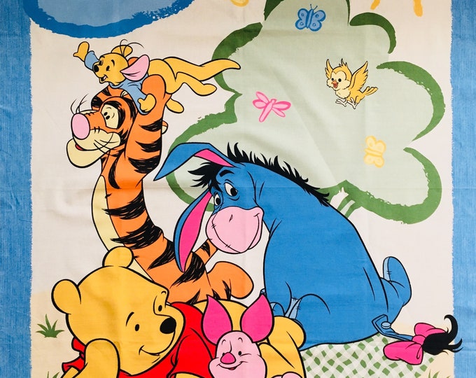 By THE PANEL, Classic Pooh Fabric, Classic Winnie the Pooh Fabric