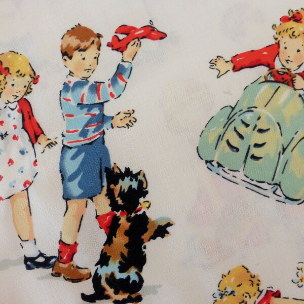Dick and Jane Fabric, Alexander Henry fabric