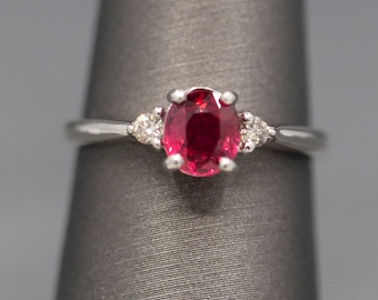 リツ★天然レッドスピネル★リングオーダー 婚約指輪 レッドスピネル 彼女の結婚式への贈り物 ユニークな