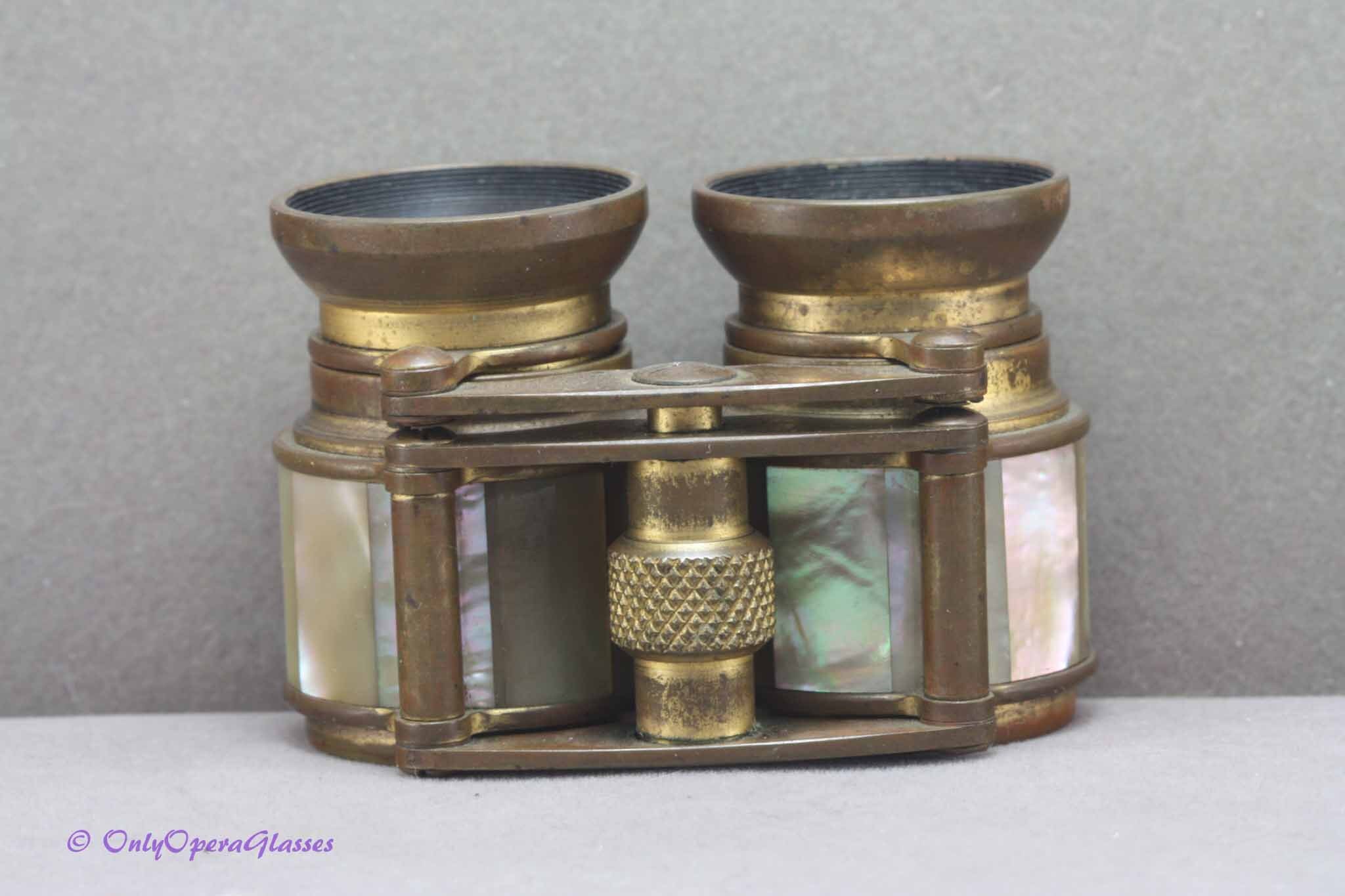 Jumelles d'opéra luxe, Allemagne, années 1920-30, DANZIG - Jumelles