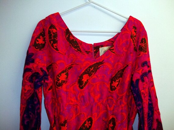 Vintage 60's Kamehameha Dress Dazzling Intense D