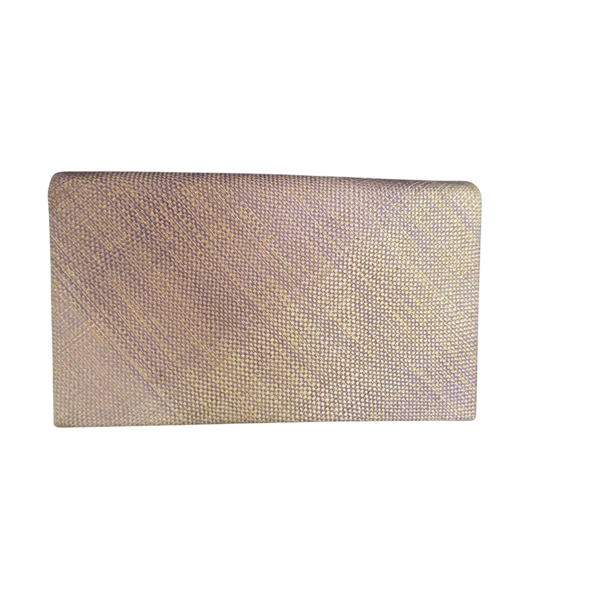 Mikimoto Vintage Elegant Gold & Purple Clutch With Pearl Clasp - Etsy