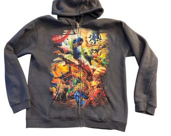 Sweat à capuche zippé XL Mad Engine pour hommes