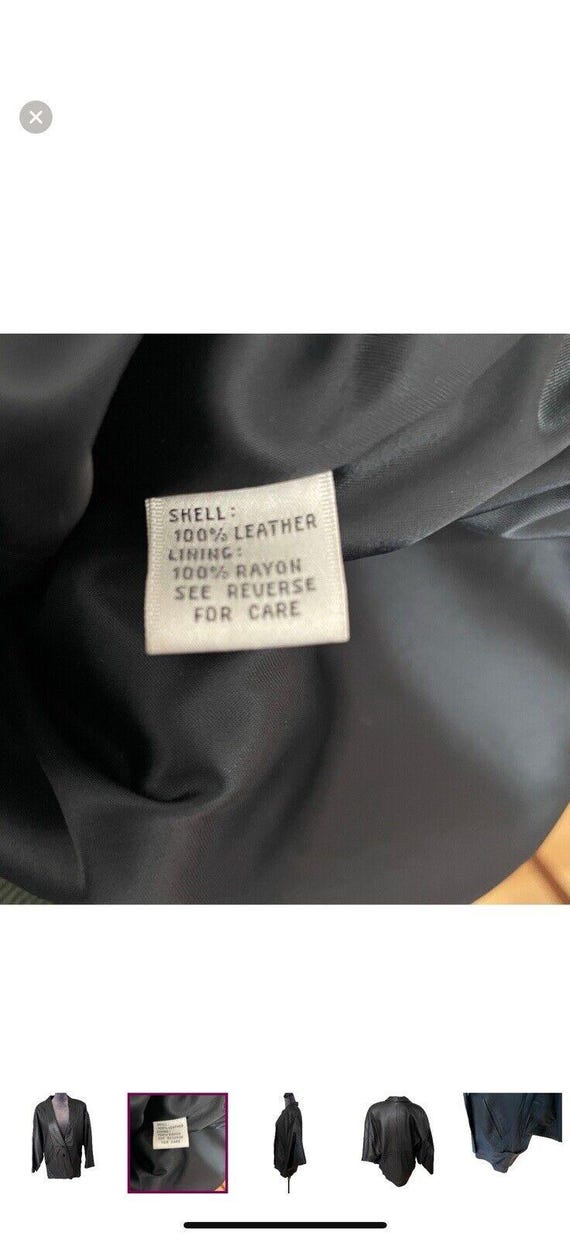 Axis Leather Jacket Size M - image 2