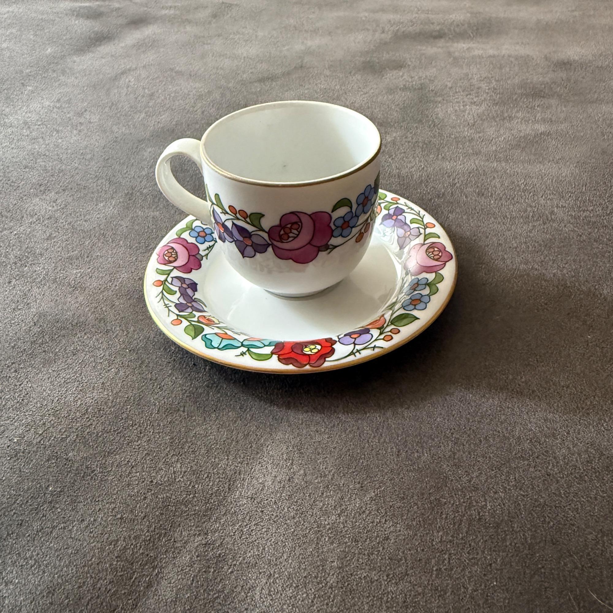 Kalocsa tea set - Etsy 日本