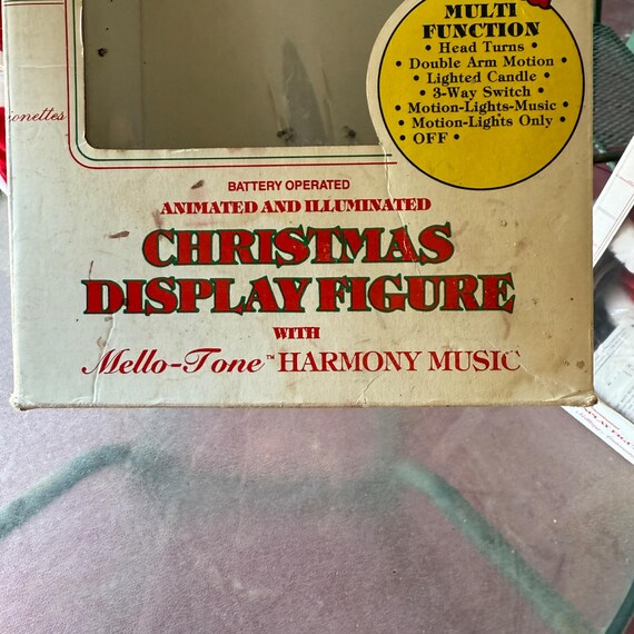 Vintage Telco Motion-ettes of Christmas Animated Santa Display