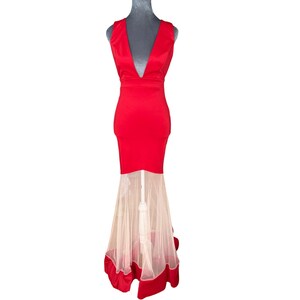 plus size long sleeve evening dress Chic Plus Size Prom Dresses V-neck Satin Burgundy Long Sleeve Prom Dre –  Anna PromDress