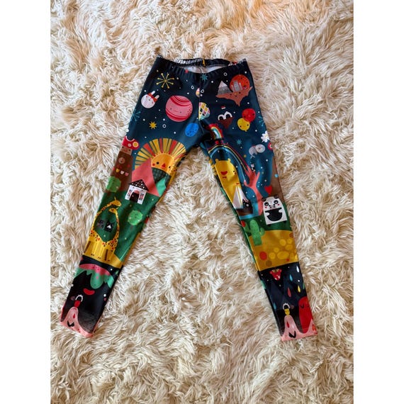 Japan LA X Crowded Teeth Leggings Size S