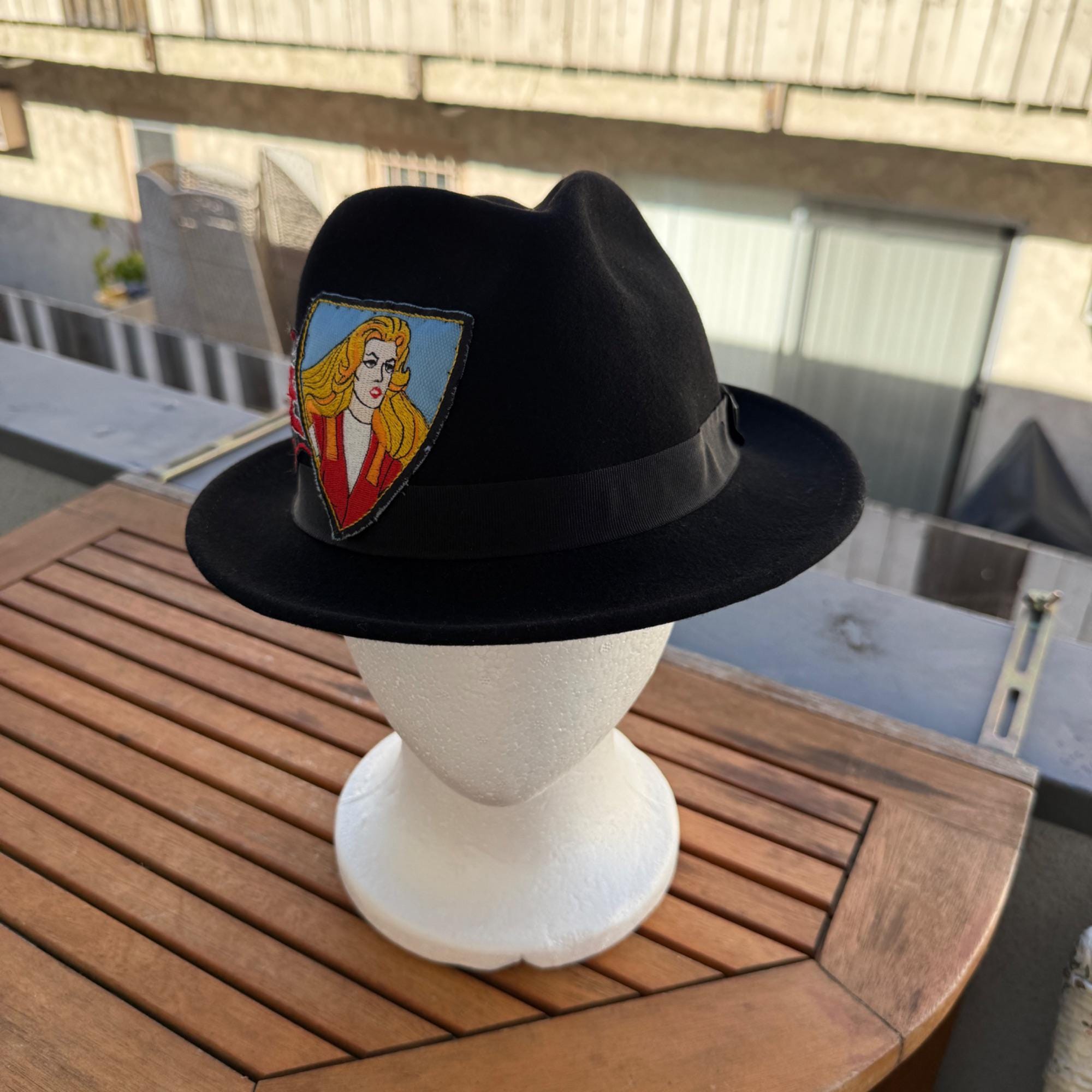 Vintage Black Fedora Hat With the Evil Horde & She-ra Patches - Etsy