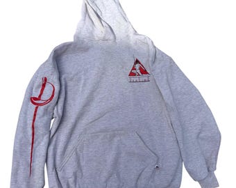 Vintage 90s Red Russell Athletic Zip Hoodie Made in USA - Etsy