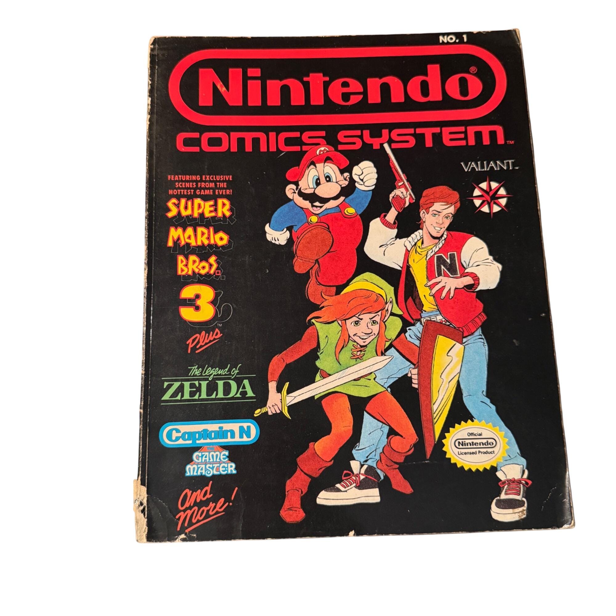 Nintendo Comics System No. 1 Valiant Super Mario Zelda Captain N