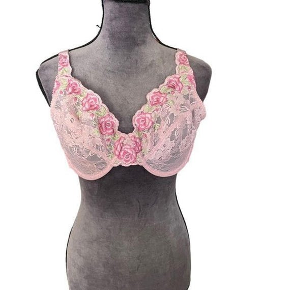 Olga Vintage Lace Bra Size 38D - Etsy