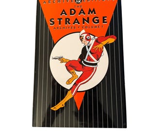 The Adam Strange Archives deel 1 hardcover stripboek van DC Comics Archive Editions
