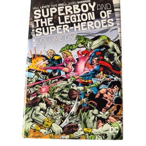 Superboy y la Legión de Superhéroes Volumen 1 (novela gráfica de tapa dura de DC Comics)