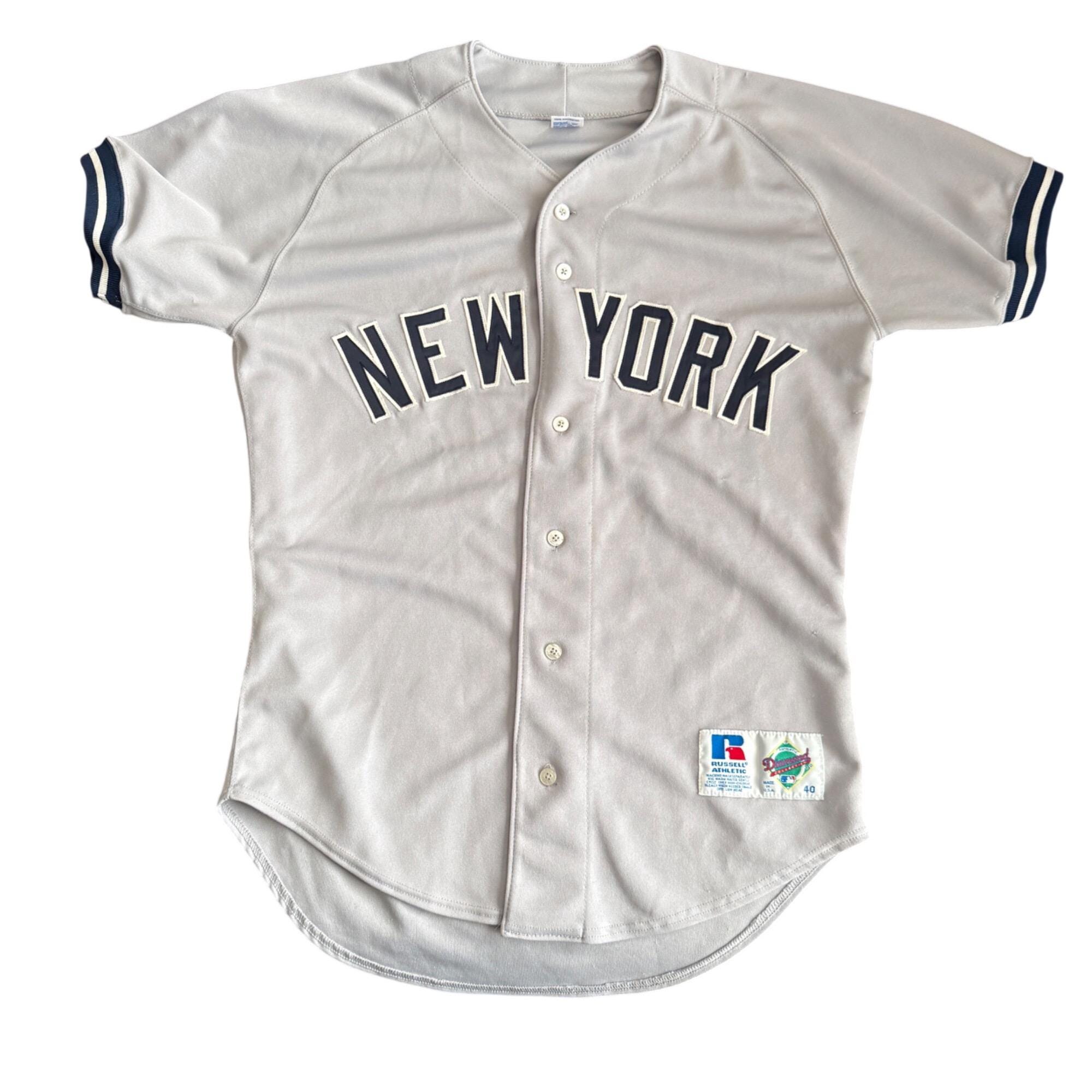 Vintage Yankees Jersey Russell - Etsy