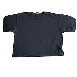 Golds Gym Vintage Black T-Shirt One Size Fits All Made In USA Cotton Crewneck Unisex