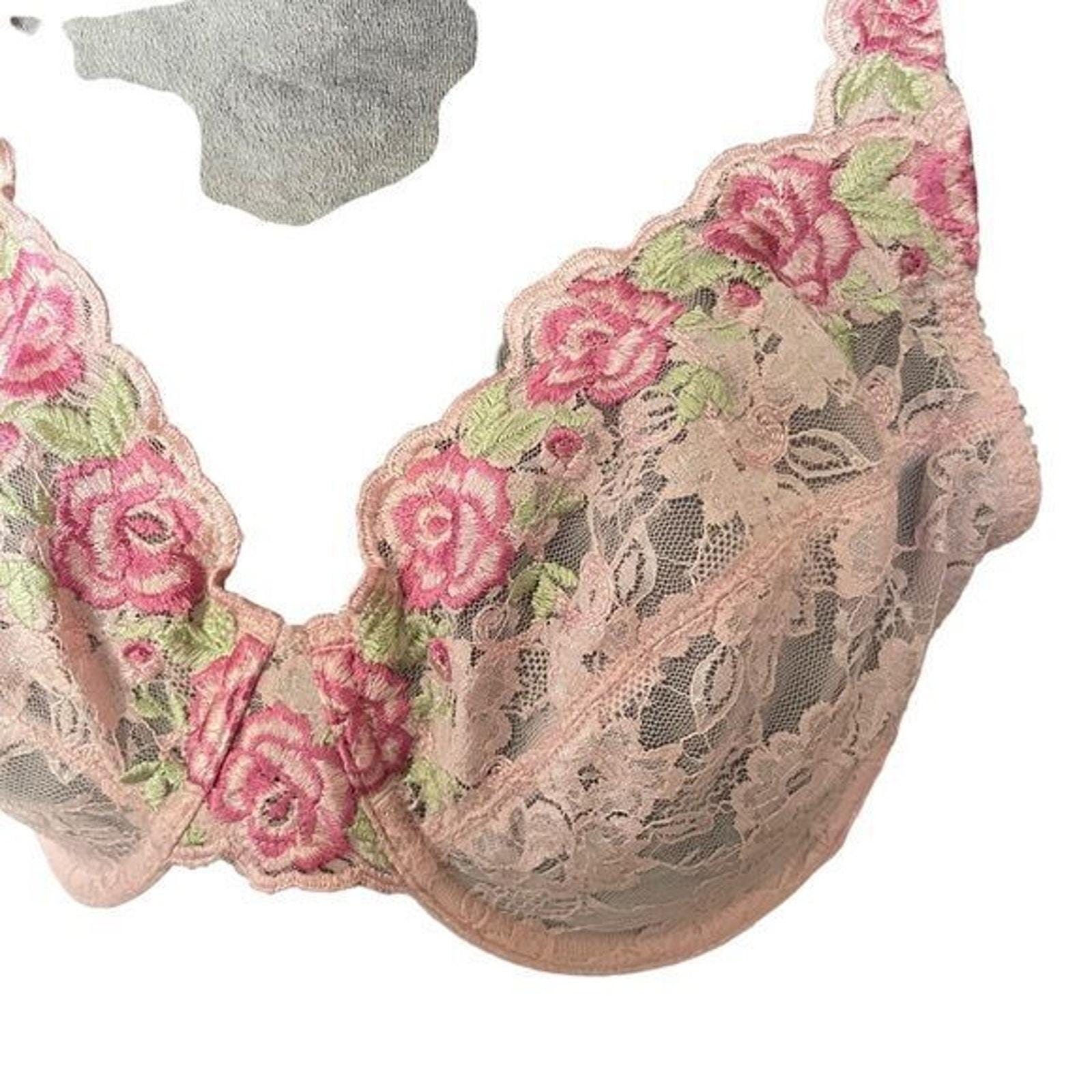 Olga Vintage Lace Bra Size 38D - Etsy Olga Vintage Lace Bra Size 38D - Etsy