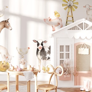 Farm Animal Decal Set