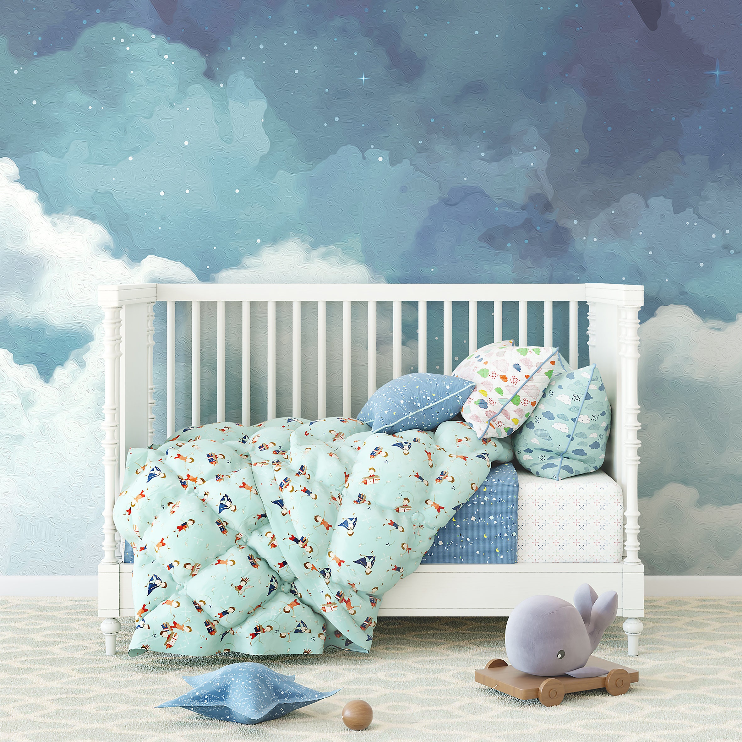 Night Sky Wallpaper - Etsy Night Sky Wallpaper - Etsy