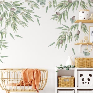 Australian Gum Tree & Gumnut Decal Set