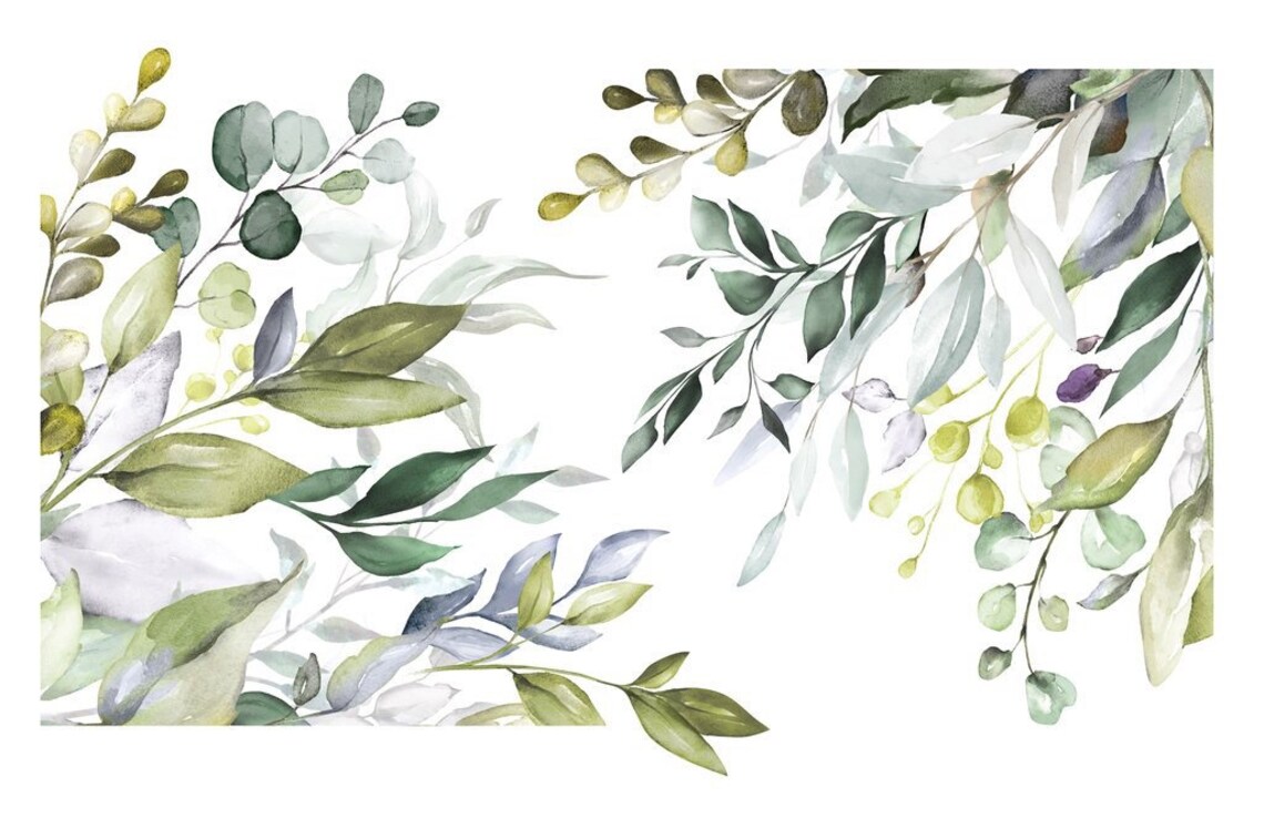 Native Garden Wall Decal Etsy