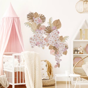 Orchid, Rose and Pampas Decal Set