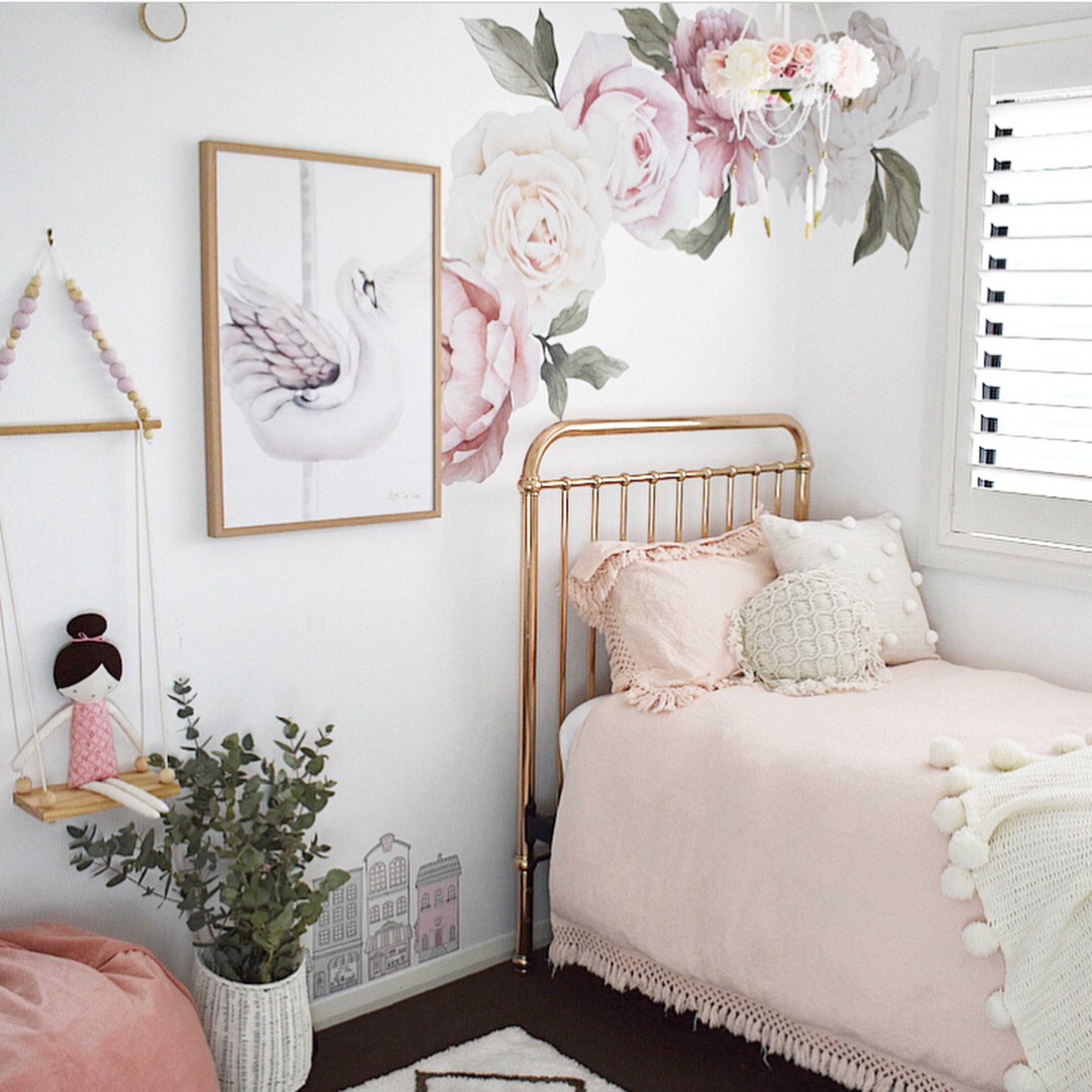 Peony & Rose Individual Wall Decals - Etsy Canada