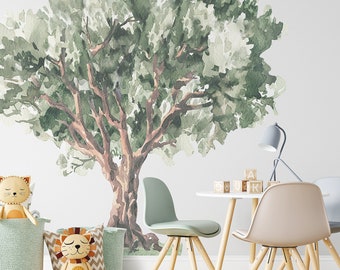 Giant Oak Tree Wall Mural