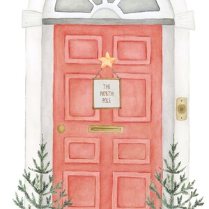 Elf Door Wall Decal - Etsy