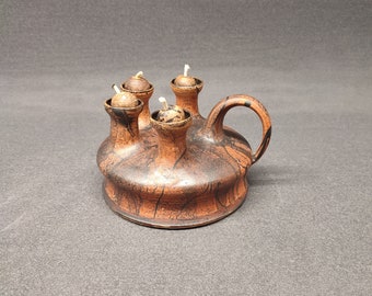 Gerhard Liebenthron lampa naftowa studio ceramiczna oznaczona GL86